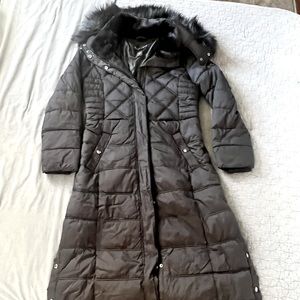 Extra Long Bernardo Puffer Coat